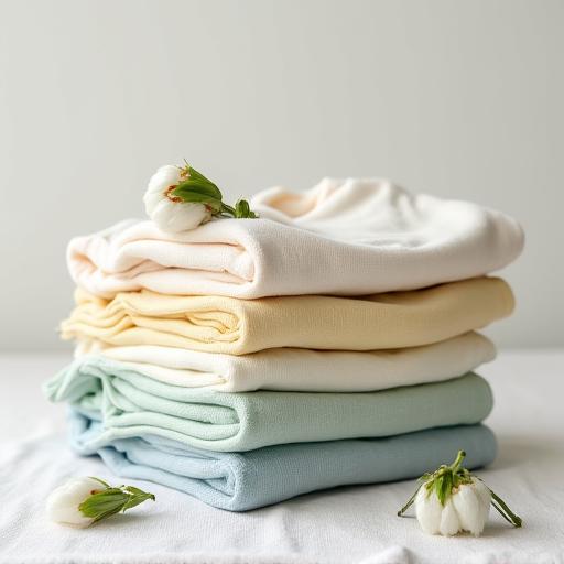 Ropa de bebé de algodón orgánico certificado para piel sensible